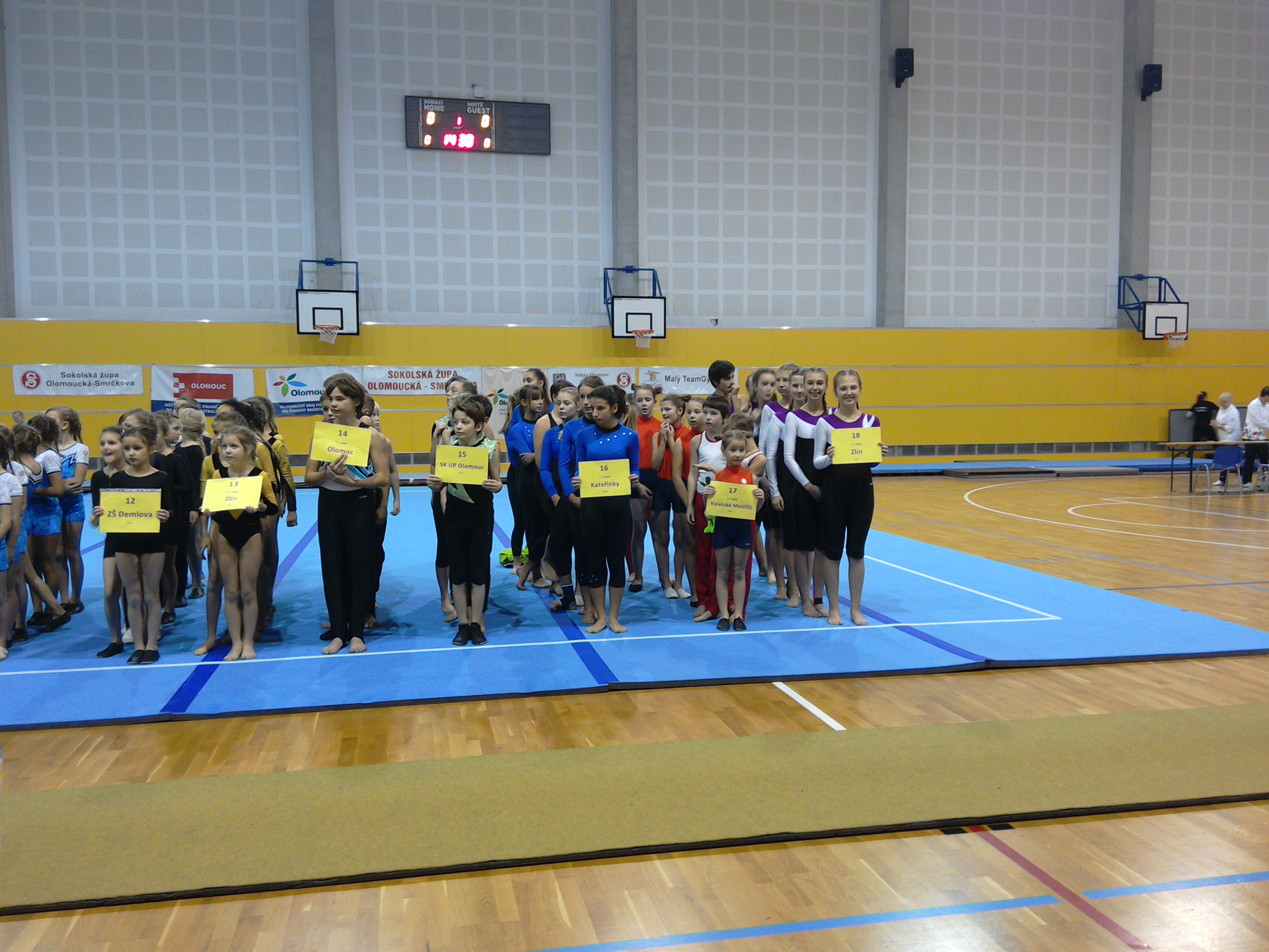 Teamgym 17.11. Olomouc