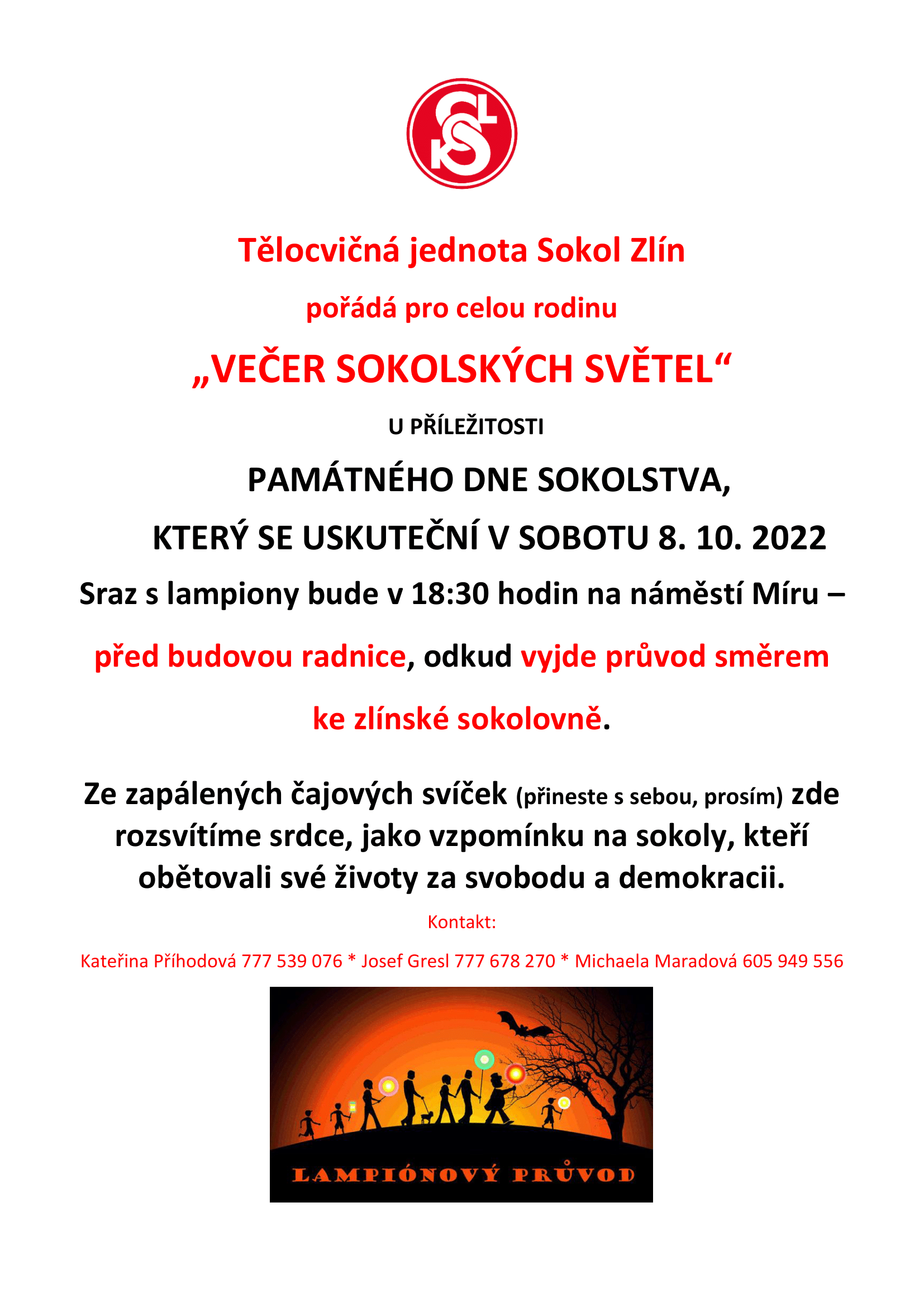 Večer sokolských světel